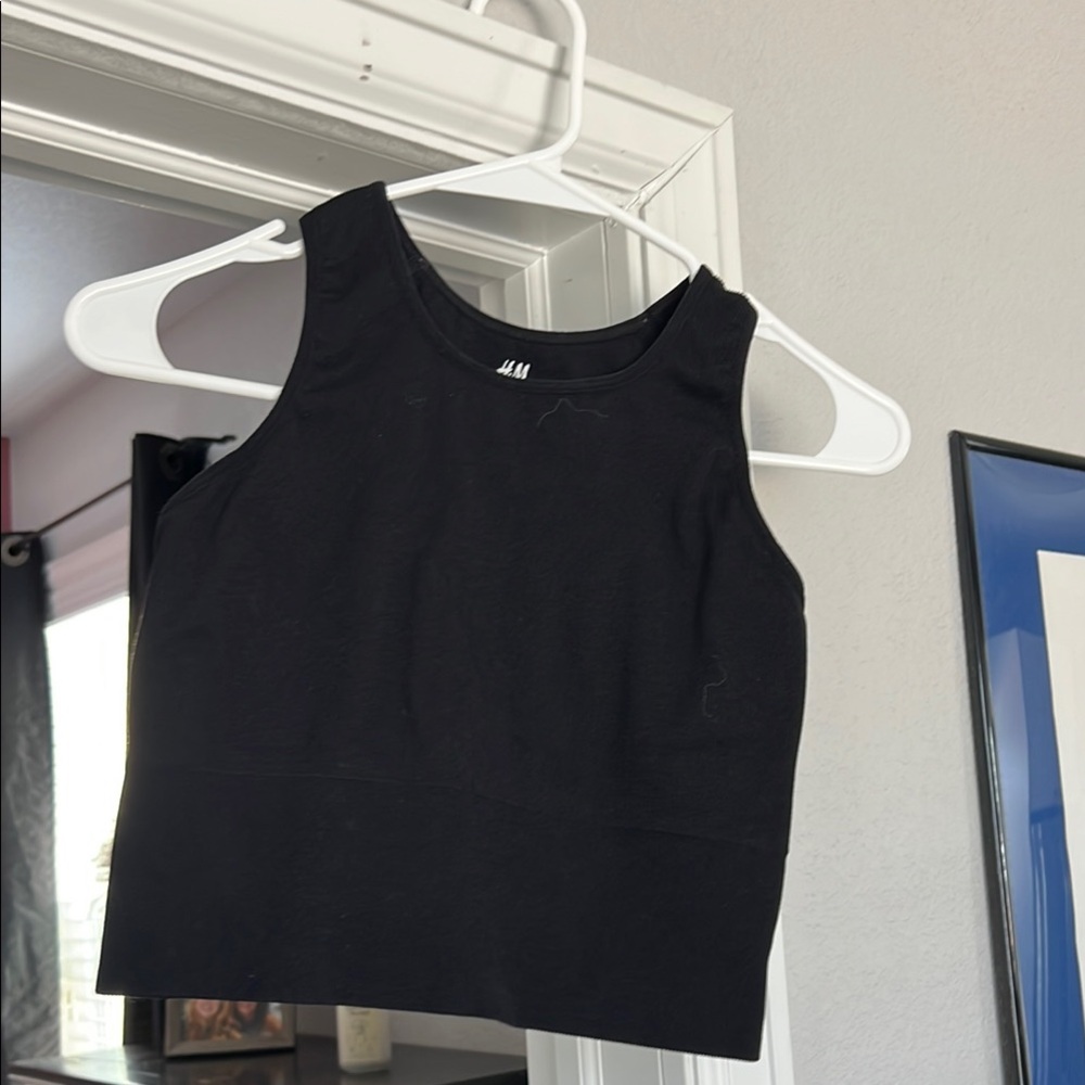 H&M Black Women's Top/Sports Bra
